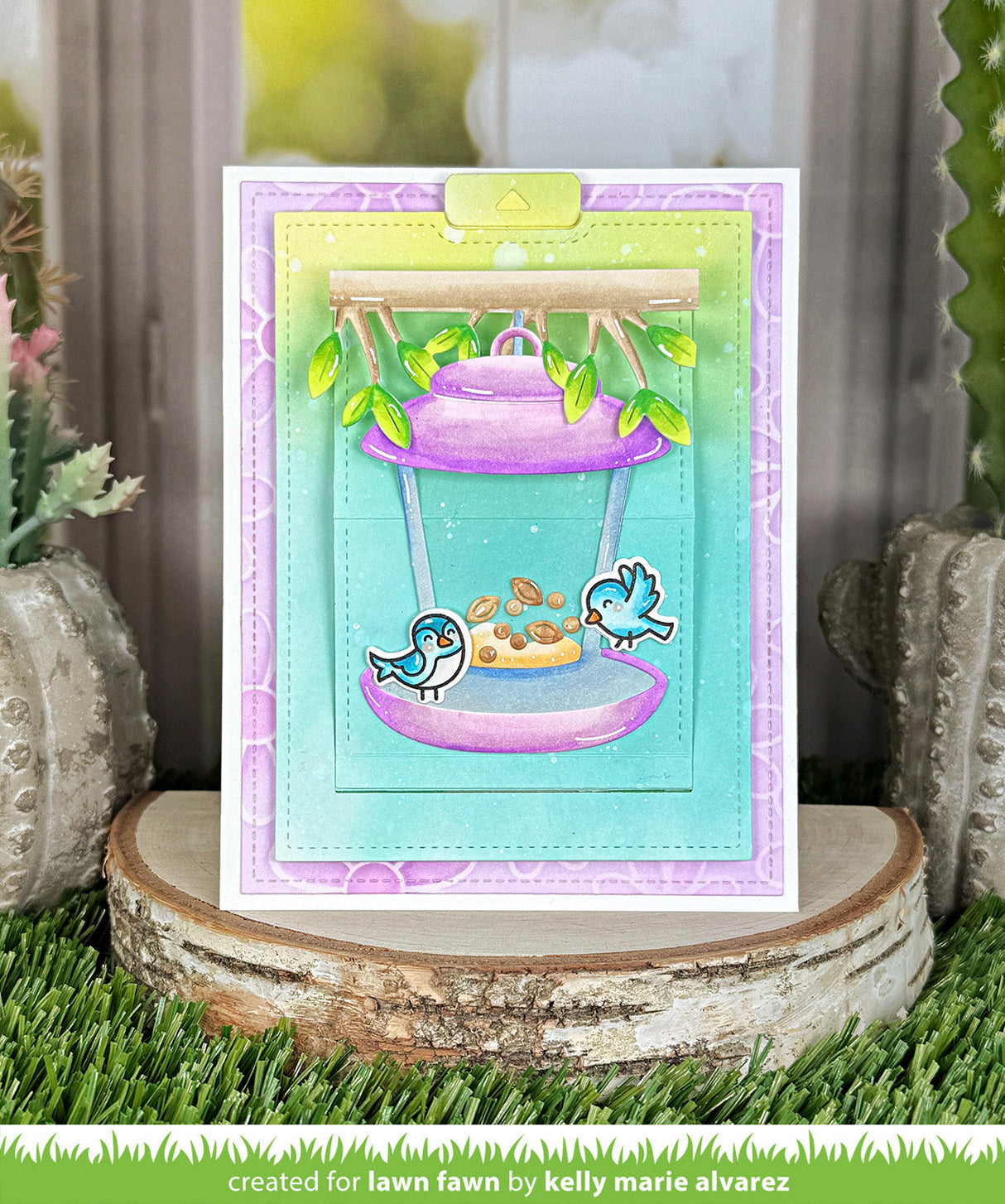 build-a-bird feeder