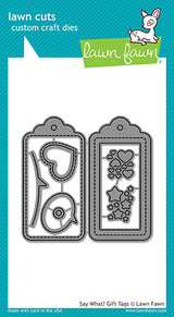 say what? gift tags